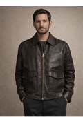 Terracotta Leather Jacket