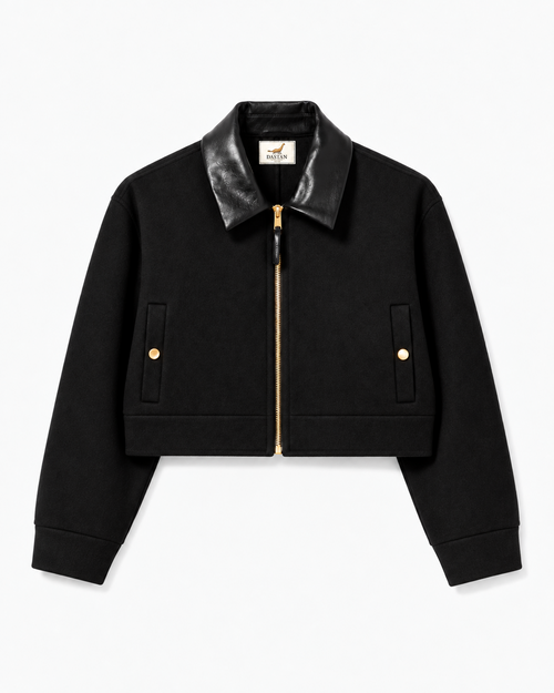 Jacket 1 Jet Black front view