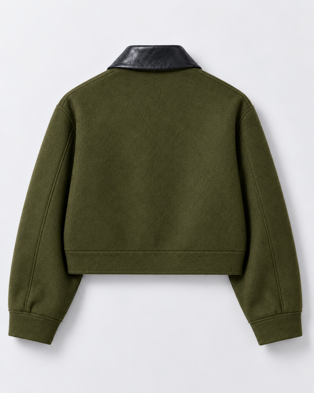 Jacket 1 Olive Green back view