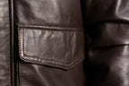Feel the leather: patch pocket and edge finishing